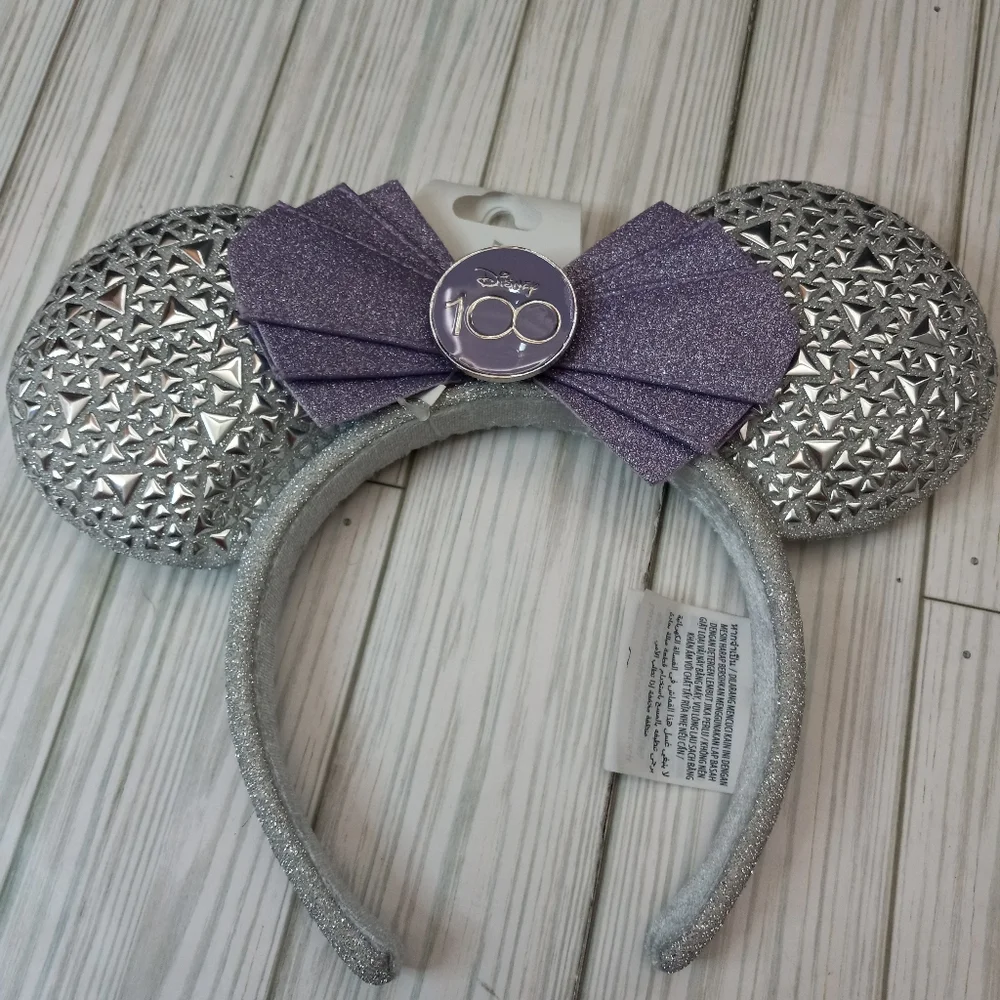 Disney 100 Years Of Wonder Anniversary Minnie Mouse Ear Headband